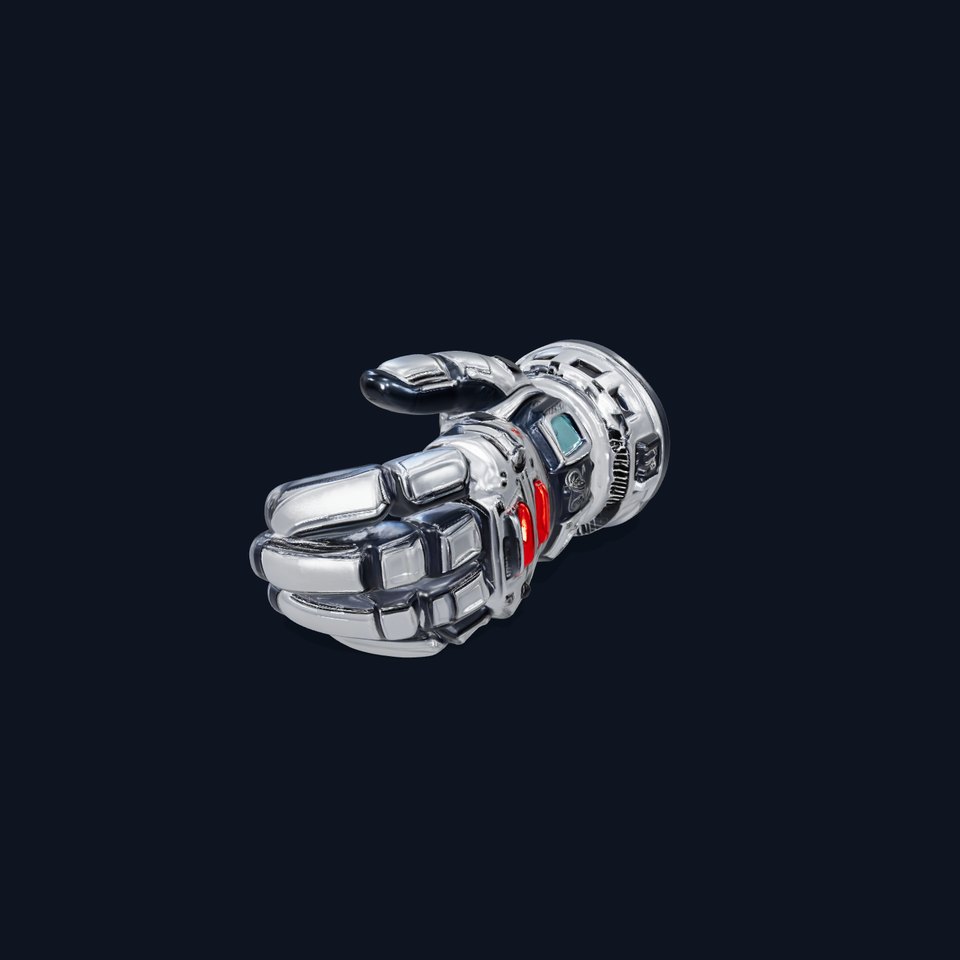 Futuristic Robotic Hand Model Pack